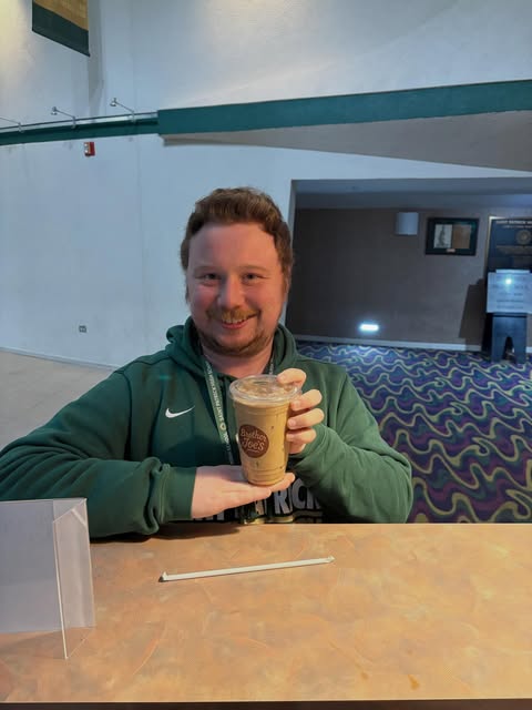 Instagram post: a coffee break